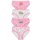 Paw Patrol Panty für Mädchen - Kinder Unterhose Slip Unterwäsche Rosa/Grau (4er Pack)