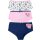 Paw Patrol Panty für Mädchen - Kinder Unterhose Slip Unterwäsche Rosa/Weiß/Blau (3er Pack)