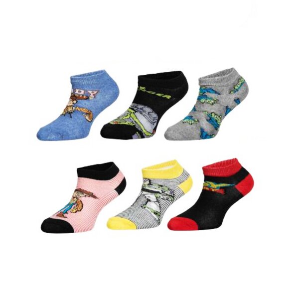 Toy Story Sneaker-Socken Set Strümpfe für Kinder (3 Paar)