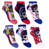 LOL Surprise Socken 3er Pack Sneaker Strümpfe...