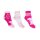 Peppa Pig Kinder Socken - 3er Pack Sneaker Strümpfe Baumwoll-Mix