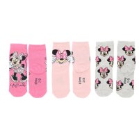 Minnie Mouse 3er Pack Sneaker Socken Bunte Strümpfe...