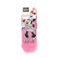 Minnie Mouse 3er Pack Sneaker Socken Bunte Strümpfe...