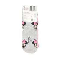 Minnie Mouse 3er Pack Sneaker Socken Bunte Strümpfe für Mädchen