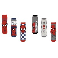 Spiderman Kinder Socken Set 3er Pack Socken,...