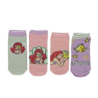 Disney Princess Socken Set – 4er-Pack Socken, Strümpfe, Söckchen für Mädchen