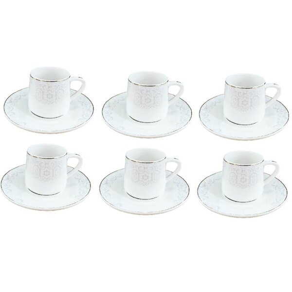 Schäfer Espresso-Service Kaffeetassen-Set 12-teiliges Espresso-Set 90 ml Volumen