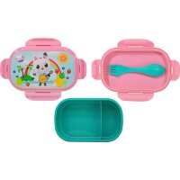 Gabbys Dollhouse Lunchbox mit Besteck – Perfekte Bento-Box für Kinder