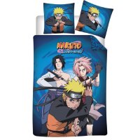 Naruto Bettwäsche-Set 140x200 cm – Microfaser...