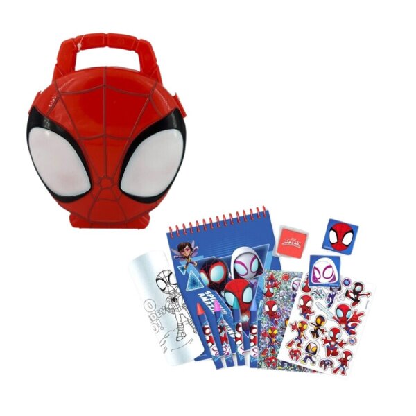 Spiderman Zeichnungsbox Kreatives Mal und Zeichenset für Kinder