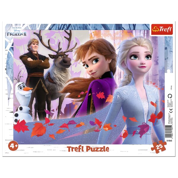 Puzzle Frozen Puzzle 25 Teile Magische Momente mit Elsa und Anna