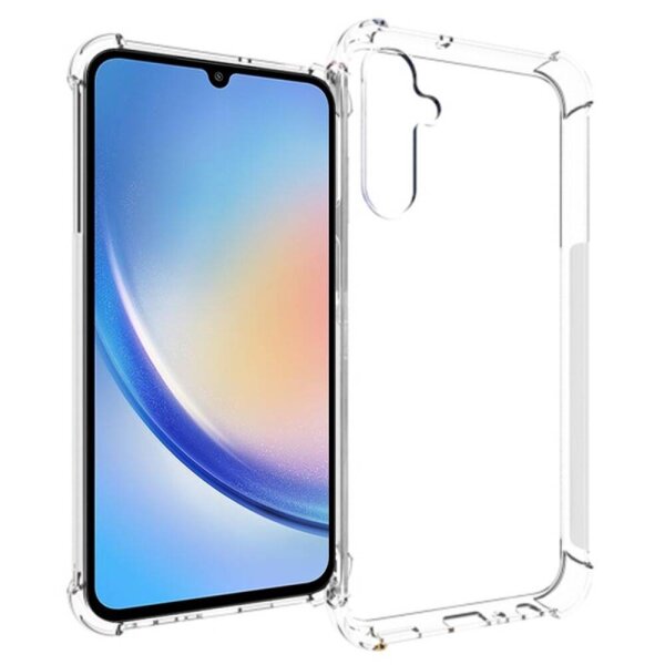 Hülle kompatibel mit Xiaomi Redmi Note 13 4G Antishock Case transparent