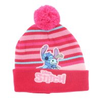 Lilo & Stitch Wintermütze Mütze mit Bommel...