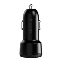 Mcdodo CC-5970 Autoladegerät, USB + USB-C 38W (schwarz)