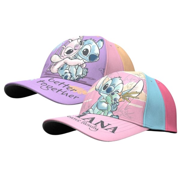 Lilo & Stitch Cap Kappe mit buntem Design – 100% Baumwolle