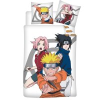 Naruto Kinder-Bettwäsche Set – Bettbezug...