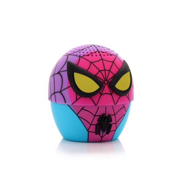 Bitty Boomers Black Light Series Spiderman – Mini Bluetooth-Lautsprecher Bluetooth-Speaker im Mini-Format