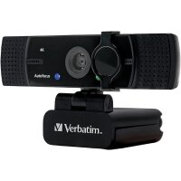 Verbatim AWC-03 4K Webcam mit Autofokus – Drehbar...