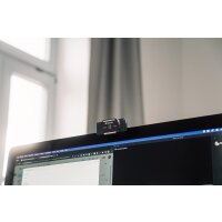 Verbatim AWC-01 Webcam – Stabile Laptop-Befestigung und USB-Anschluss