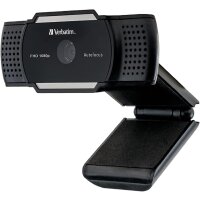 Verbatim AWC-01 Webcam – Stabile Laptop-Befestigung und USB-Anschluss