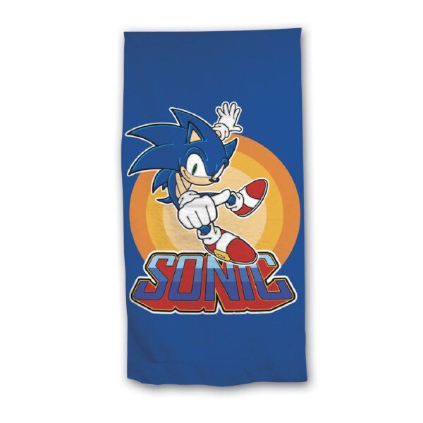 Sonic Strandtuch – Großes Handtuch 140x70 cm für Strand, Pool und Bad