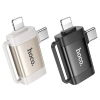 2in1 OTG-Adapter iPhone-Anschluss/USB-C auf USB-A in...