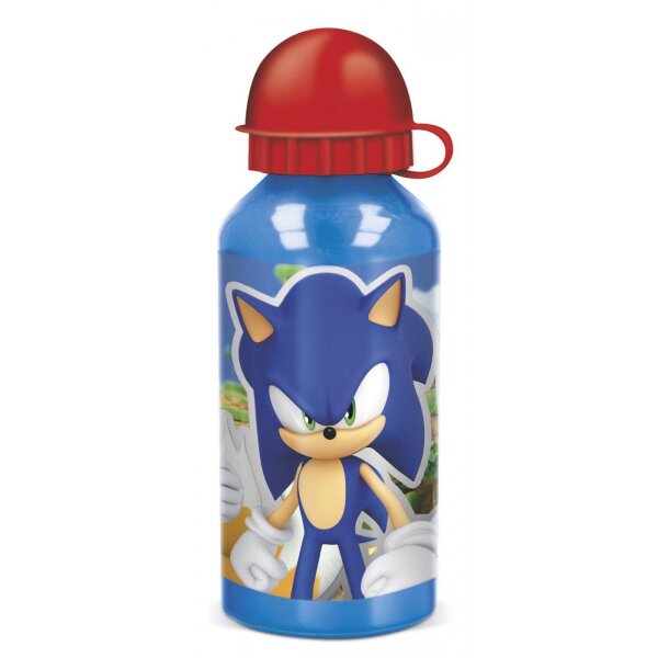 Sonic Kinder Trinkflasche Aluflasche 400 ml Leichte & robuste Trinkflasche