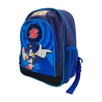 Sonic Kinder Rucksack in Blau Tasche für Schule oder Freizeit