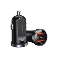 Joyroom C-A09 Mini-Auto-Schnellladegerät 2x USB 30W...