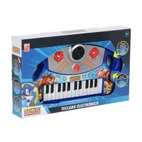 Sonic The Hedgehog Keyboard mit 25 Tasten für junge Musiker