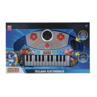 Sonic The Hedgehog Keyboard mit 25 Tasten für junge Musiker