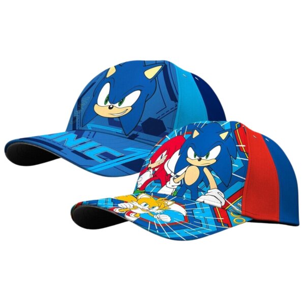 Sonic Cap aus Baumwolle – Coole Baseballkappe für Kinder