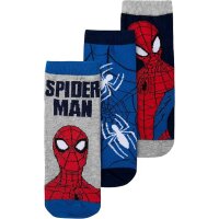 Spiderman Sneaker Kindersocken 3er Pack Bequeme Socken...