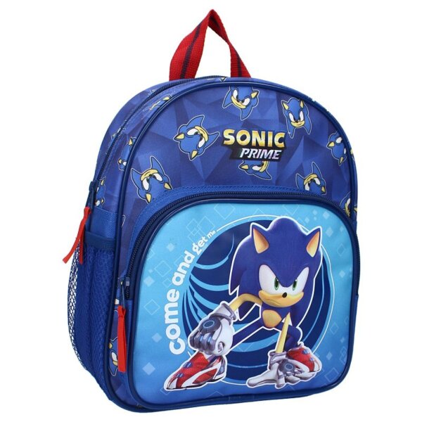 Sonic Prime Rucksack 3D Kinder Bag stylische Schultasche