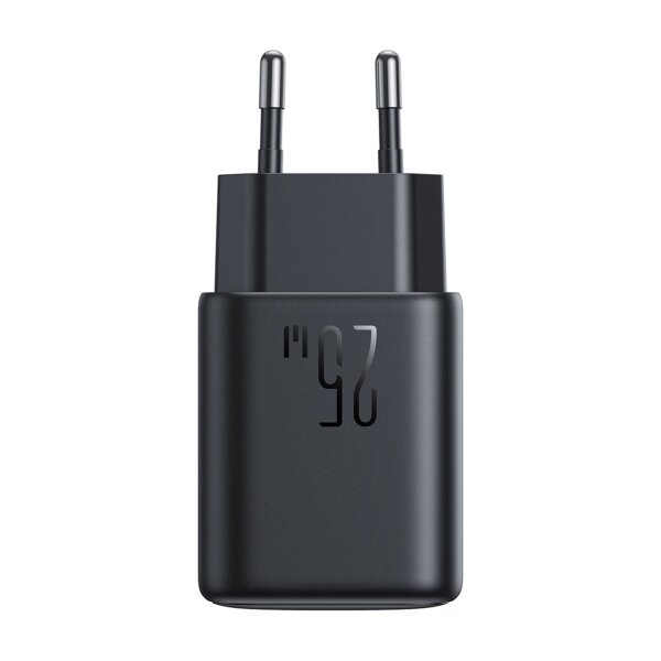 Schnellladegerät mit USB-C-Anschluss 25W SFC/PPS/PD Netzwerkladegerät – Schwarz