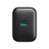 Schnellladegerät mit USB-C-Anschluss 25W SFC/PPS/PD Netzwerkladegerät – Schwarz