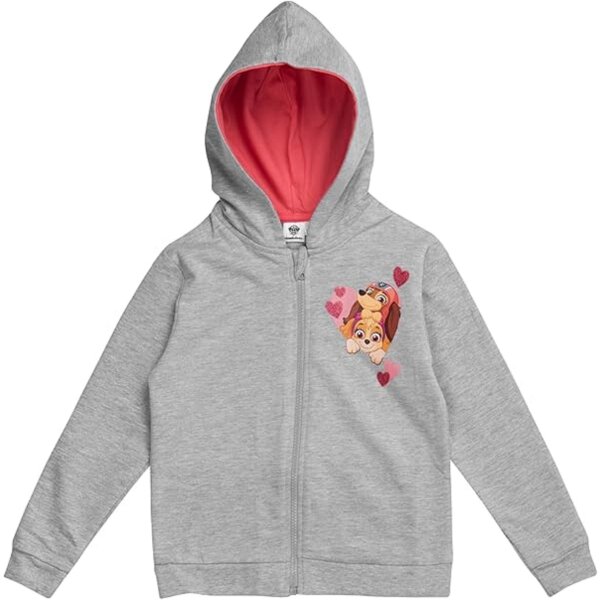 Paw Patrol Sweatjacke für Mädchen – Kapuzenpullover mit Reißverschluss Hoodie für Kinder