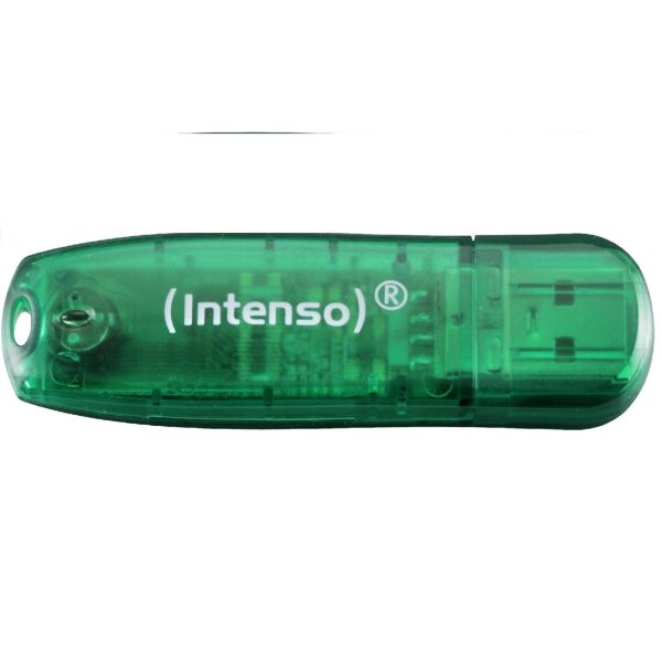 Intenso Rainbow Line USB Stick Vielseitiger Wechseldatenträger USB 2.0 Datenstick für Büro und Alltag