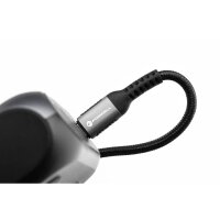 FORCELL F-ENERGY C260 Kabel Typ C auf Typ C QC4.0 PD 5A 100W Cafule 1,2m schwarz