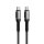 FORCELL F-ENERGY C260 Kabel Typ C auf Typ C QC4.0 PD 5A 100W Cafule 1,2m schwarz