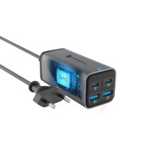 F-ENERGY GaN III Tischladegerät 2 x Typ C + 2 x USB...