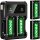 2x 2550mAh Wiederaufladbare Akkus Packs kompatibel mit Xbox Series X | S/Xbox