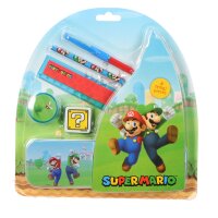 Super Mario Schreibwaren-Set für Kinder –...