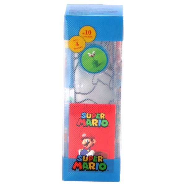 Super Mario Schreibwaren-Set – 35-teiliges Kreativset für Kinder