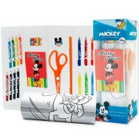 Mickey Mouse Kreativturm 24-teilig mit Malen und...