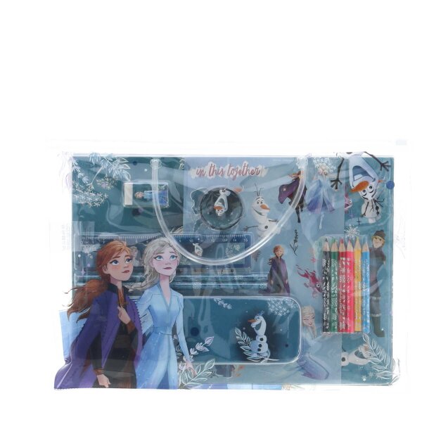 Disney Frozen Malset für Unterwegs Kreativpaket für Kinder Farb-Set