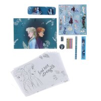 Disney Frozen Malset für Unterwegs Kreativpaket für Kinder Farb-Set