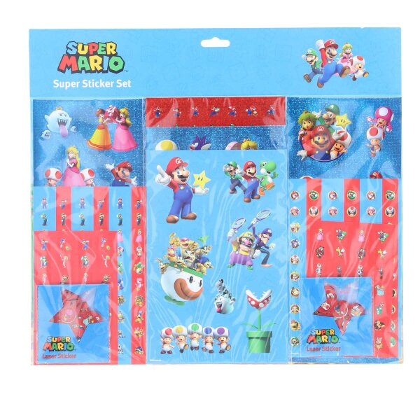 Super Mario Sticker Set 500 Stück Kreative Sticker für DIY Projekte und mehr