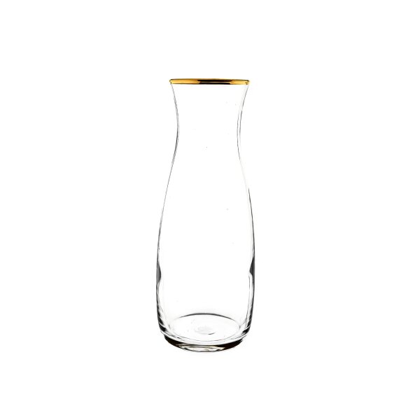 Amphora Golden Touch Karaffe aus Glas mit eleganter Goldumrandung – 335 ml