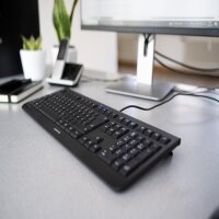 Cherry KC 1000 Tastatur – Robuste USB-Tastatur in...